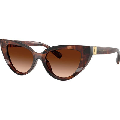 DG4497, Dark Red Havana/Brown Gradient Lenses