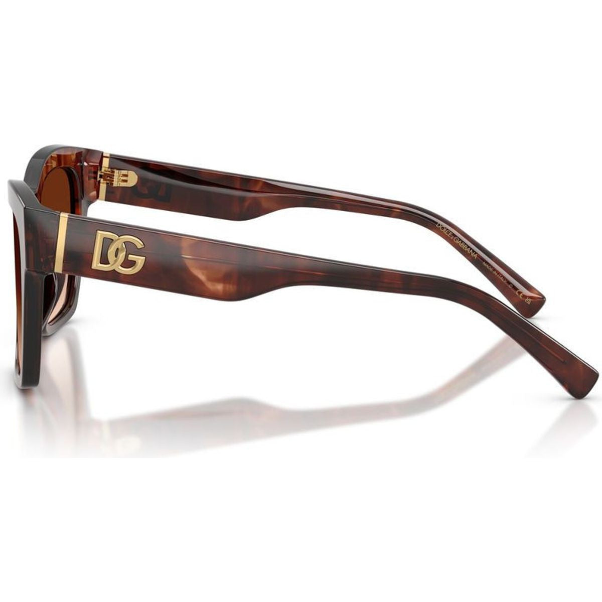 DG4512, Dark Red Havana/Brown Gradient Lenses