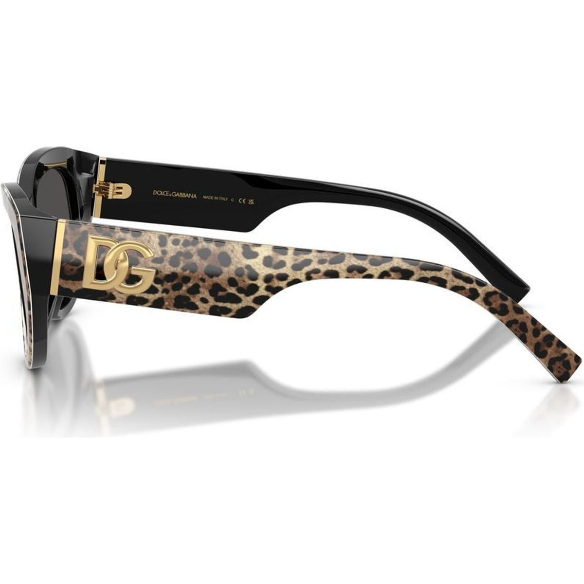 DG4514, Leopard Brown on Black/Dark Grey Lenses