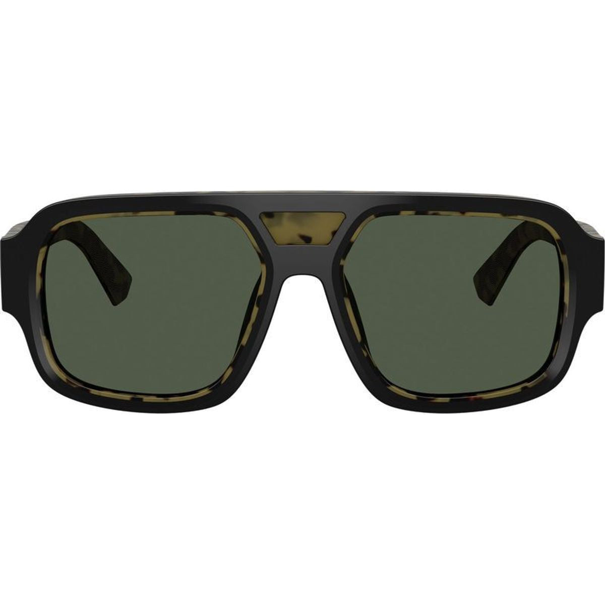 DG4516, Black on Yellow Havana/Dark Green Polarised Lenses