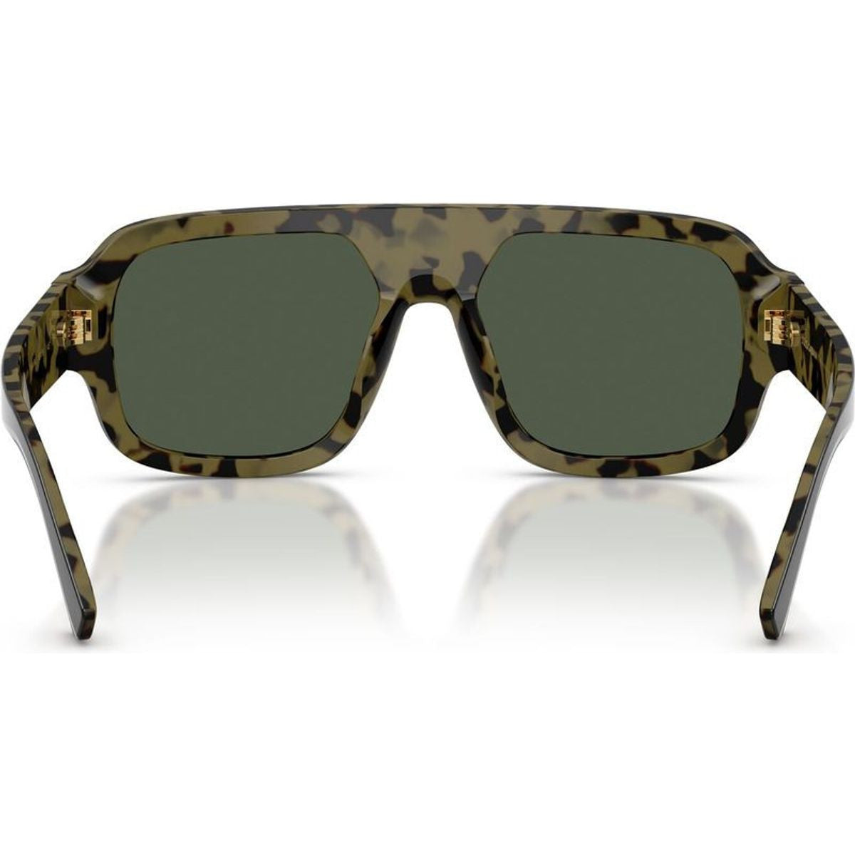 DG4516, Black on Yellow Havana/Dark Green Polarised Lenses