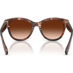 DG4533, Dark Red Havana/Brown Gradient Lenses