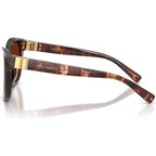 DG4533, Dark Red Havana/Brown Gradient Lenses