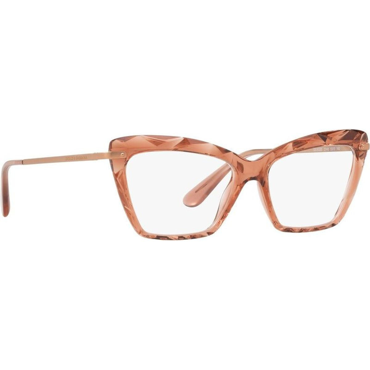 DG5025, Transparent Pink/Clear Lenses