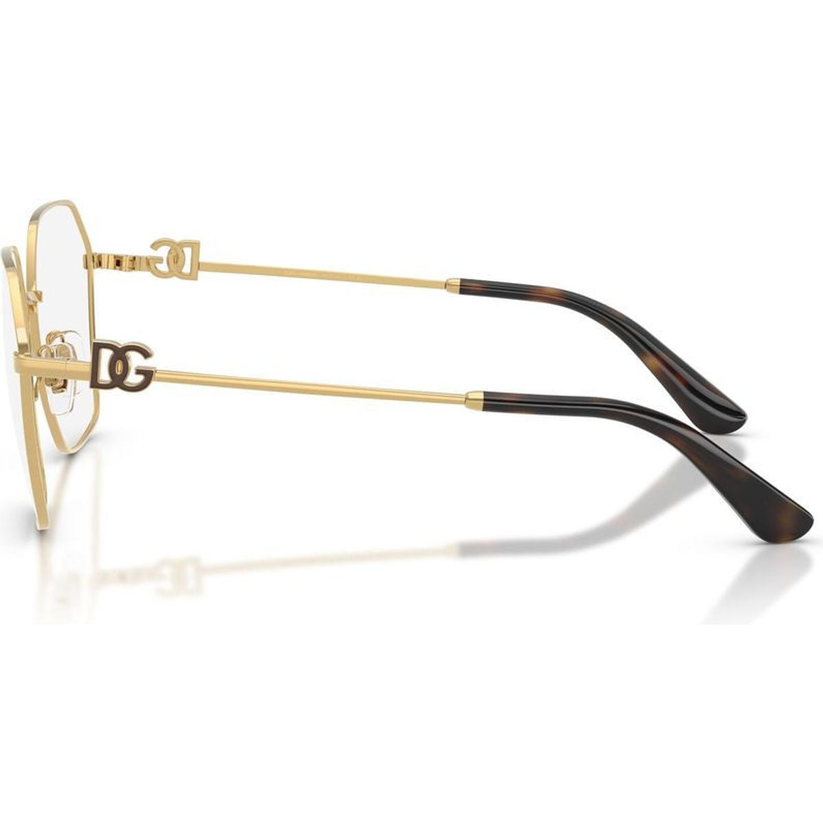 DG1366, Gold/Clear Lenses 56 Eye Size