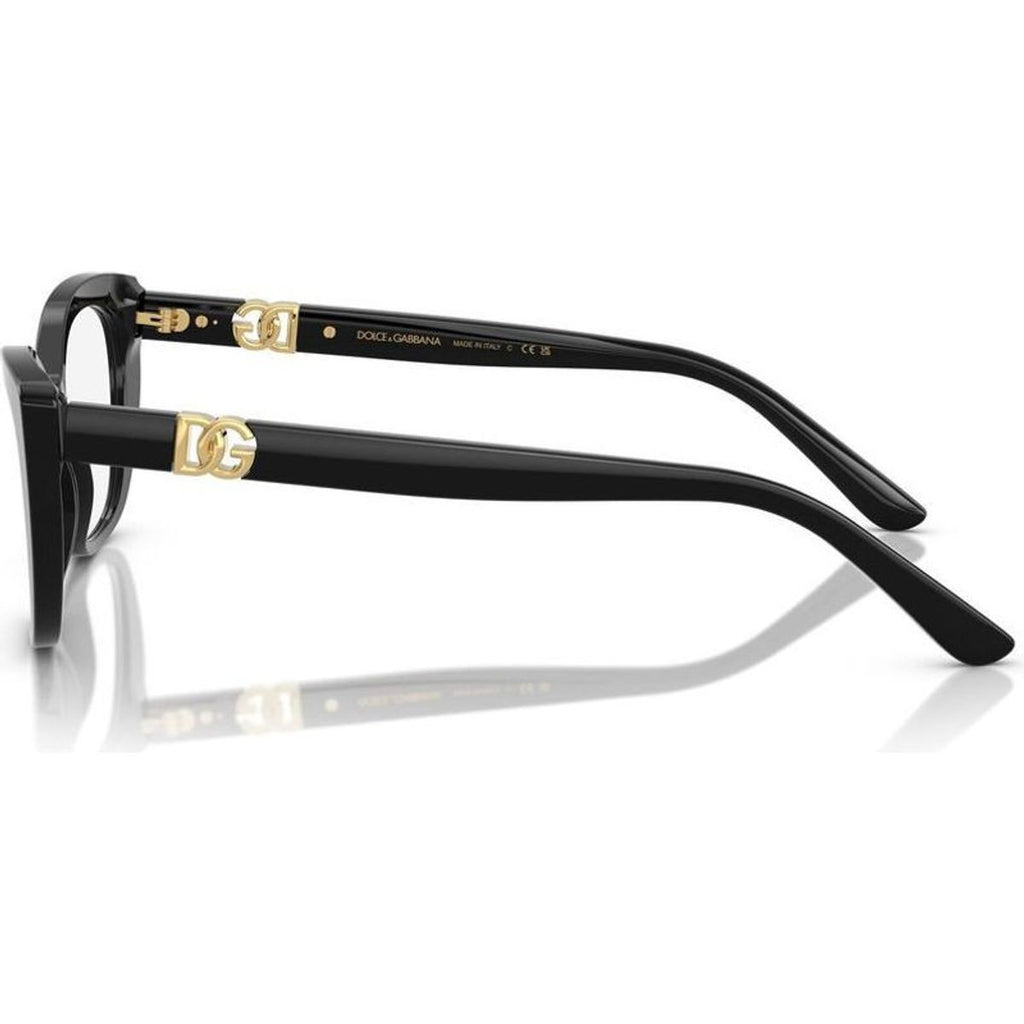DG3398, Black/Clear Lenses 52 Eye Size