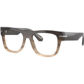 DG3407, Striped Grey Gradient/Clear Lenses