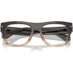 DG3407, Striped Grey Gradient/Clear Lenses