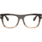 DG3407, Striped Grey Gradient/Clear Lenses