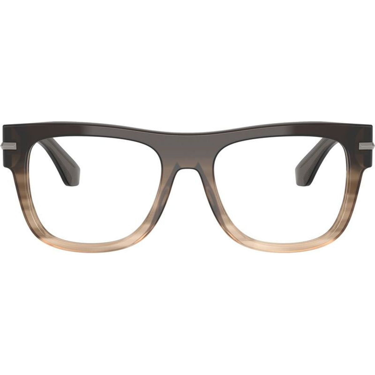 DG3407, Striped Grey Gradient/Clear Lenses