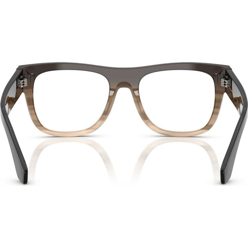 DG3407, Striped Grey Gradient/Clear Lenses