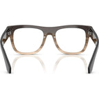 DG3407, Striped Grey Gradient/Clear Lenses