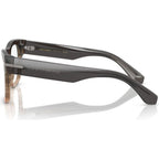 DG3407, Striped Grey Gradient/Clear Lenses