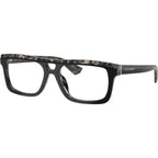 DG3431, Black and Grey Havana/Clear Lenses 54 Eye Size
