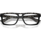 DG3431, Black and Grey Havana/Clear Lenses 54 Eye Size