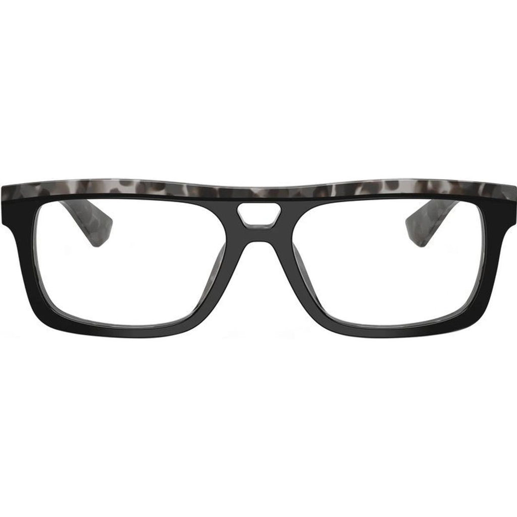 DG3431, Black and Grey Havana/Clear Lenses 54 Eye Size