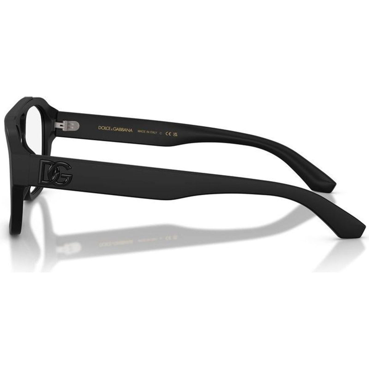 DG3415, Matte Black/Clear Lenses