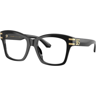 DG3419, Black/Clear Lenses 54 Eye Size