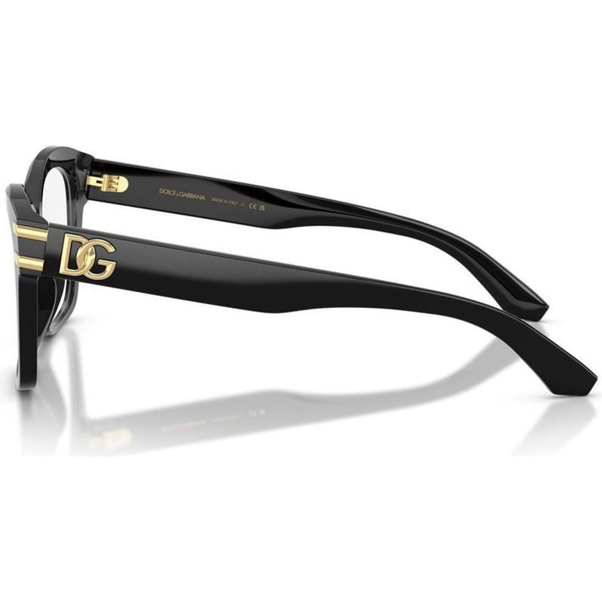 DG3419, Black/Clear Lenses 54 Eye Size