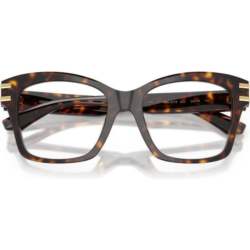 DG3419, Havana/Clear Lenses 54 Eye Size