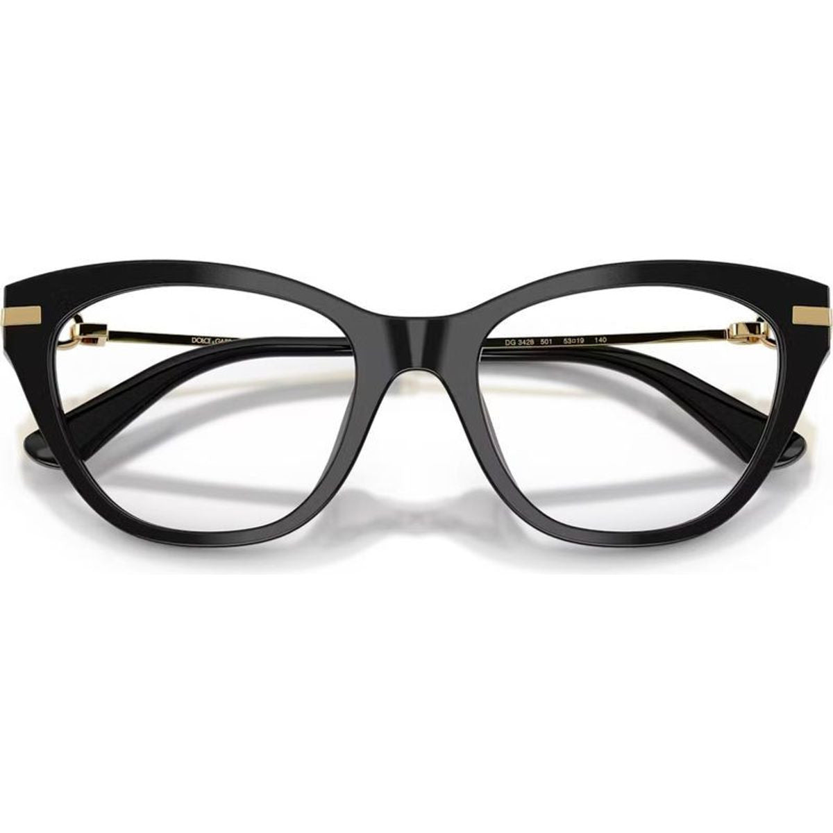 DG3428, Black/Clear Lenses 51 Eye Size
