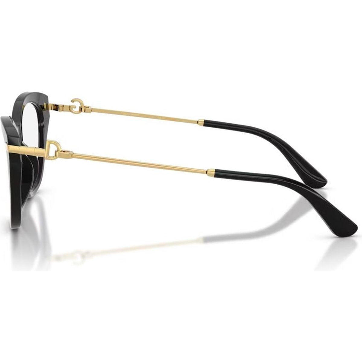 DG3428, Black/Clear Lenses 51 Eye Size