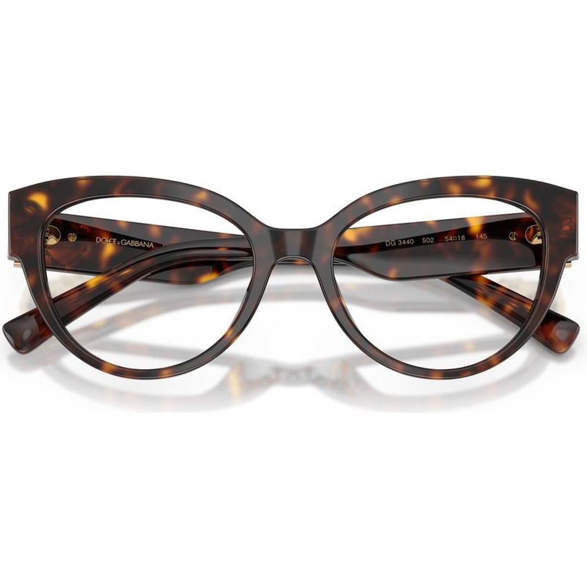 DG3440, Havana/Clear Lenses 52 Eye Size