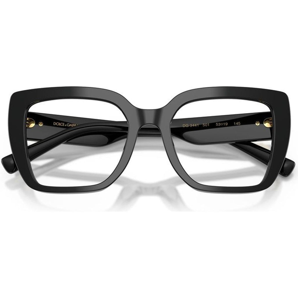 DG3441, Black/Clear Lenses 53 Eye Size