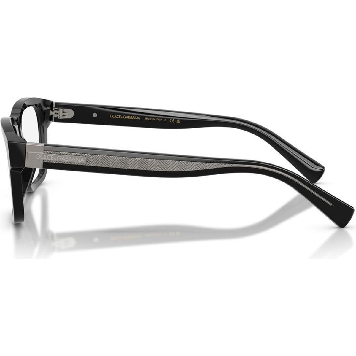 DG3446, Black/Clear Lenses 53 Eye Size
