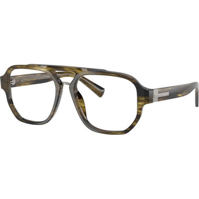 DG3447, Striped Green/Clear Lenses