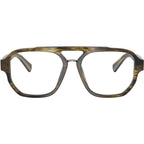 DG3447, Striped Green/Clear Lenses