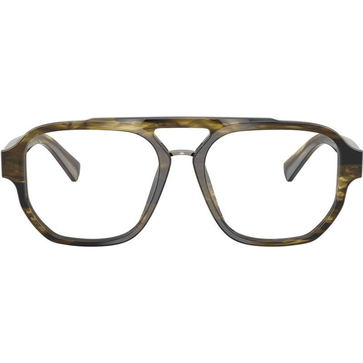 DG3447, Striped Green/Clear Lenses