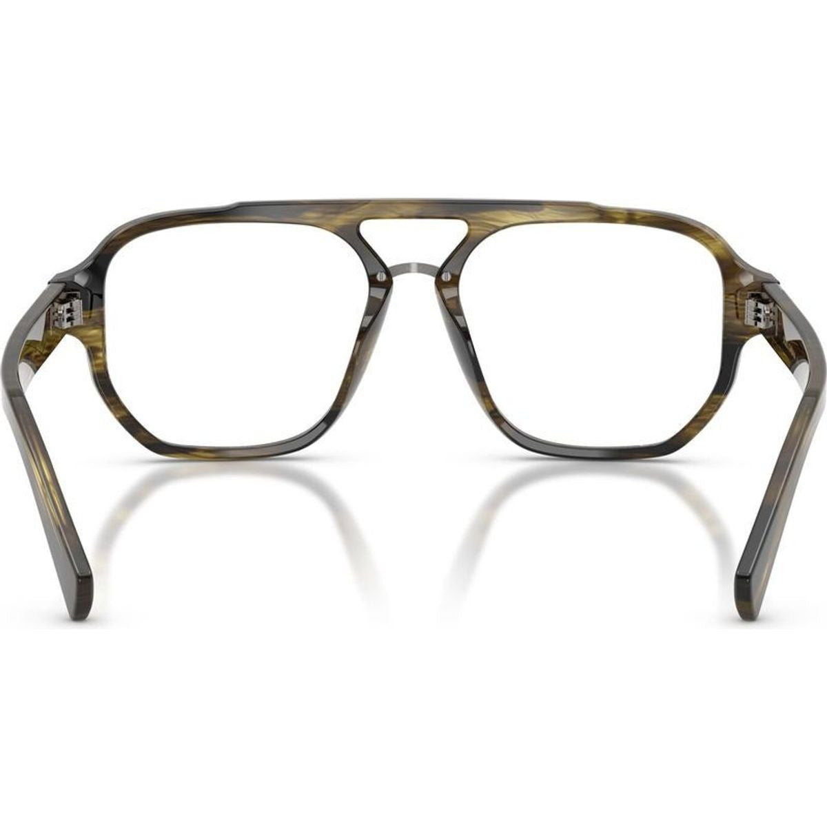 DG3447, Striped Green/Clear Lenses