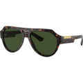DG4466F, Havana/Dark Green Lenses