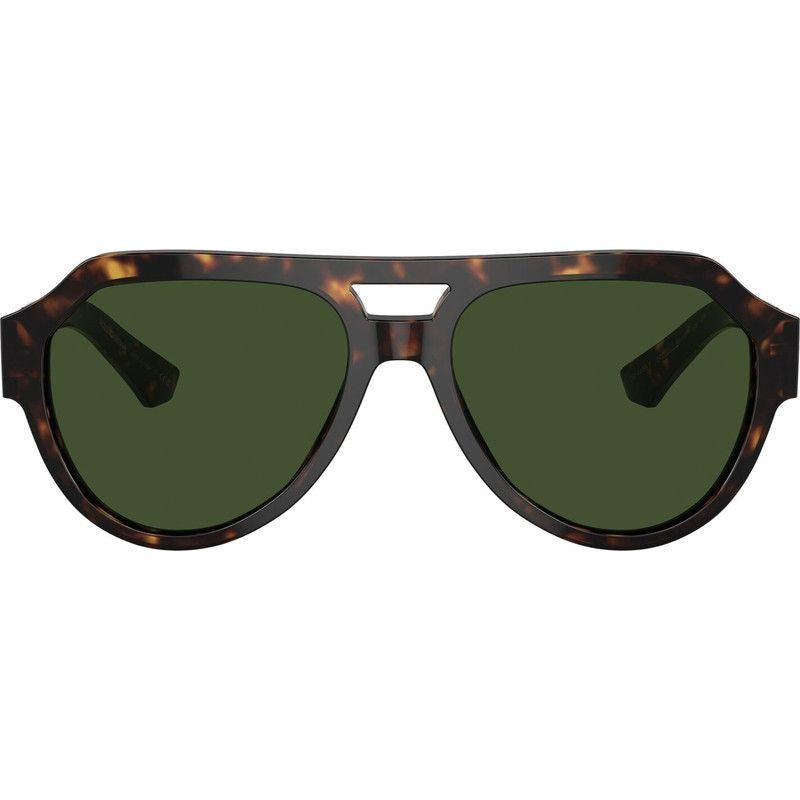DG4466F, Havana/Dark Green Lenses