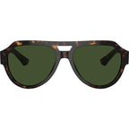 DG4466F, Havana/Dark Green Lenses