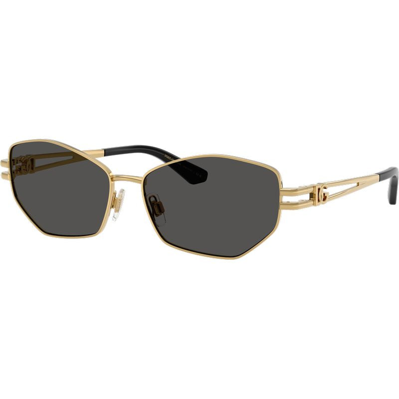 Dolce & Gabbana DG2238 Gold Dark Grey Angle
