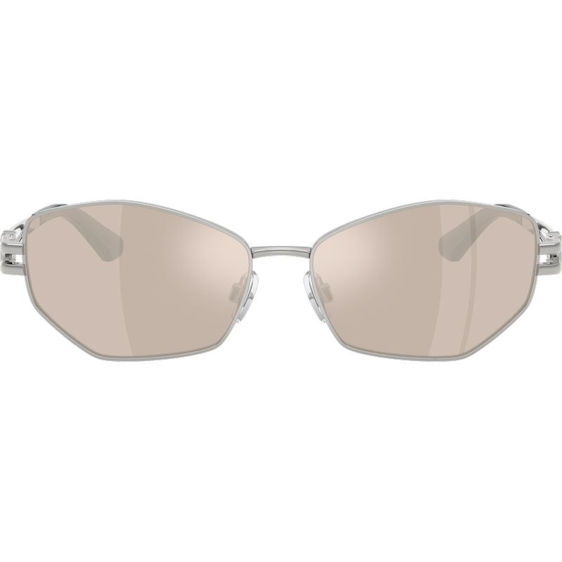 Dolce & Gabbana DG2338 Silver Clear White Gold Mirror Front