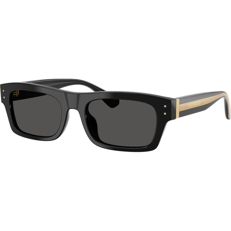 Dolce & Gabbana DG4560 Black Dark Grey Angle