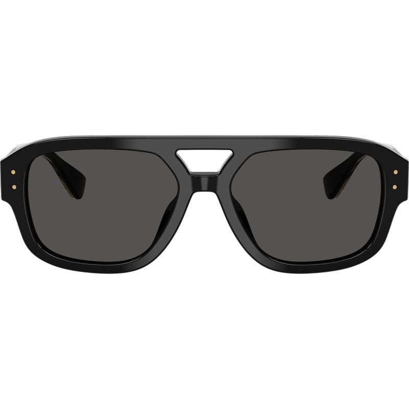 Dolce & Gabbana DG4561 Black Dark Grey Front