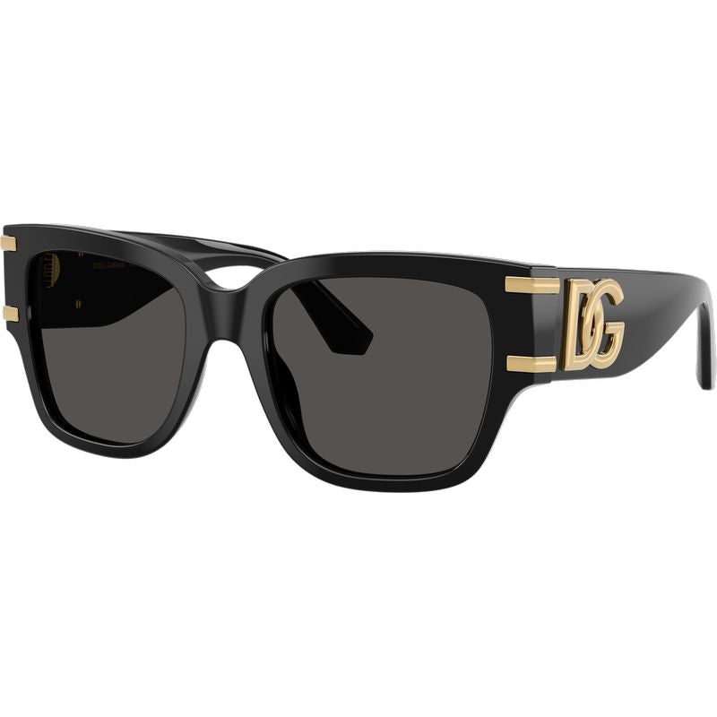Dolce & Gabbana DG4563 Black Dark Grey Angle