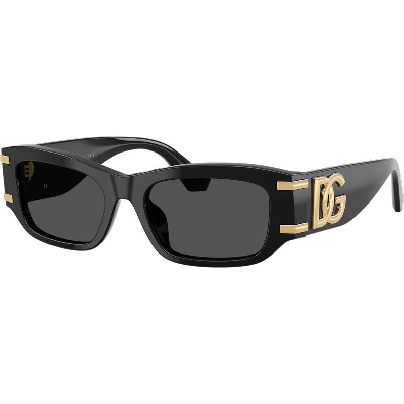 Dolce & Gabbana DG4564 Black Dark Grey Angle