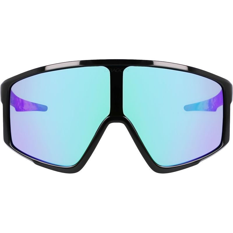 Amped, Black Multi/Green LL Ionised Lenses