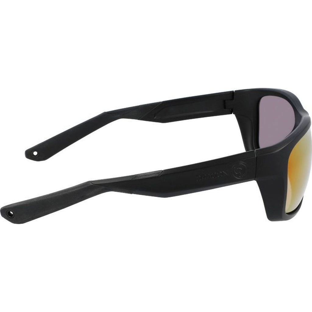 Shore X, Matte Black H2O/Red Ionised Polarised LL Lenses