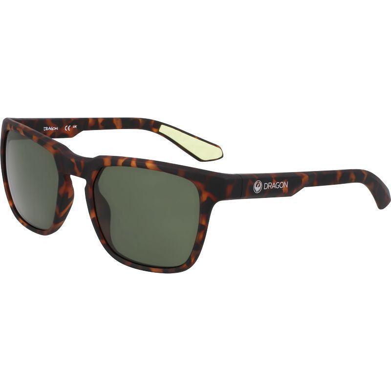 Slip, Matte Dark Tortoise/Green LL Lenses