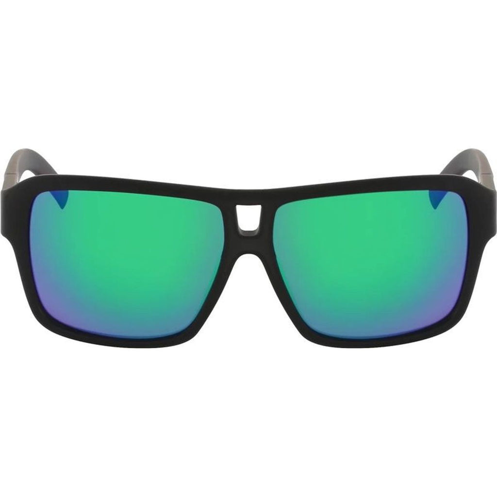The Jam, Matte Black H20/Green Ionised LL Polarised Lenses