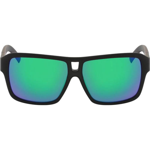 The Jam, Matte Black H20/Green Ionised LL Polarised Lenses