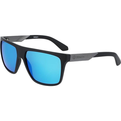 Vinyl, Matte Black/Blue Ionised LL Lenses
