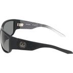 Dragon Eyewear Blackout Matte Black Geo Trad Smoke LL Side