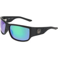 Dragon Eyewear Blackout Matte Black Green Ion LL Polarised Angle